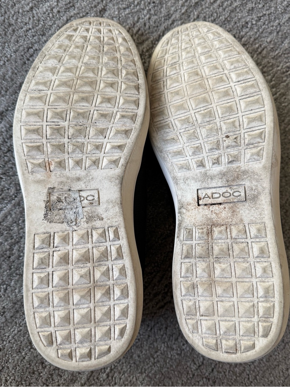 Men's Gray Slip-On Casual Loafers with White Sole - Picture 4 of 7